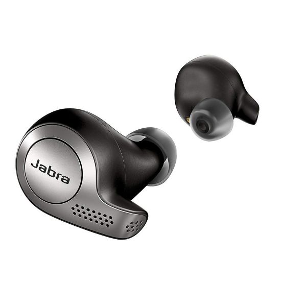 Picture of Jabra Elite 65t True Wireless Earbuds Charging Case Titanium Black