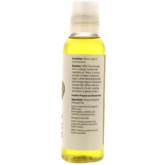 Picture of Now Solutions Avocado Oil 118ml