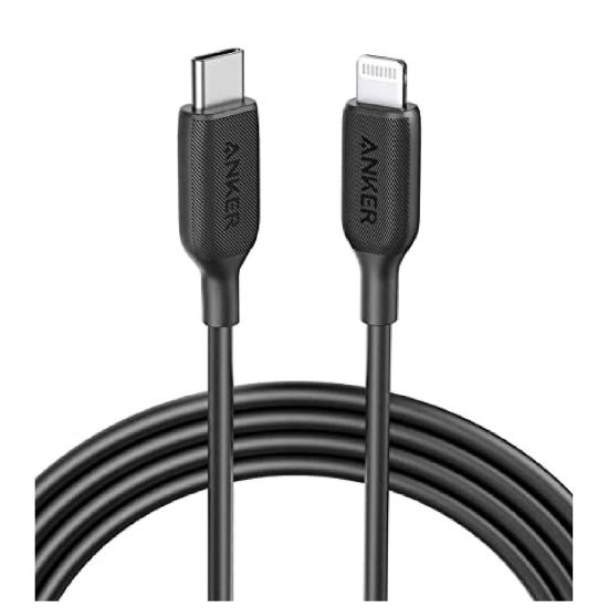 Picture of Anker PowerLine III USB-C to Lightning Cable 0.9M A8832HBK