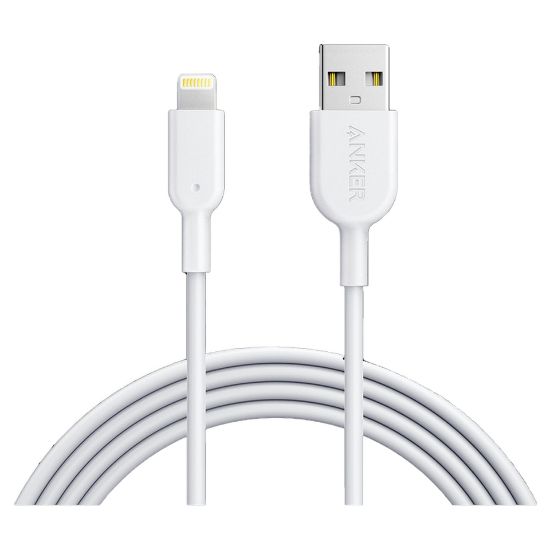 Picture of Anker PowerLine III USB-C to Lightning Cable A8833H21 White 1.8mtr