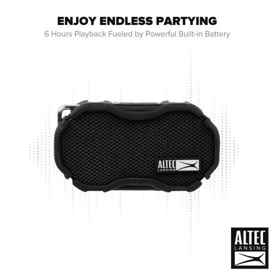 Picture of Altec Lansing Baby Boom Bluetooth Speaker IMW269N Black