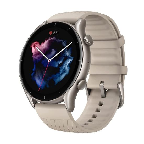 Picture of Amazfit GTR 3 (A1971-GTR3 )Smartwatch Integrated Alexa Smart Watch, 1.39 "AMOLED, 150 Training Modes with GPS,Moonlight Grey