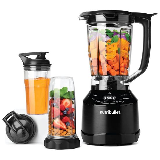 Picture of NutriBullet Smart Touch Blender, 1.9 L, 1500 Watts, 8 Accessories, Black, NBT-0815