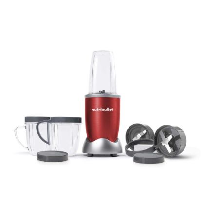 Picture of NutriBullet Multi-Function High Speed Blender 600 W, 9 Piece Accessories, Red, NBR-1212