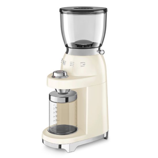 Picture of Smeg Coffee Grinder CGF01CRUK Cream