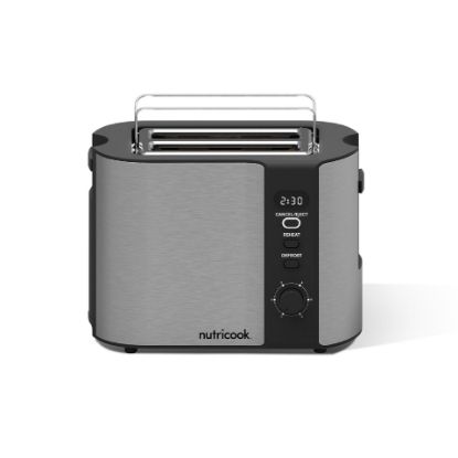 Picture of Nutricook 2 Slice Digital Toaster, Stainless Steel, NC-T102S