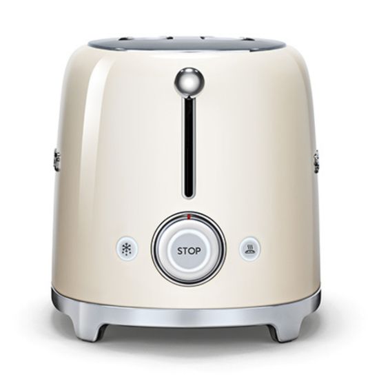 Picture of Smeg 2 Slice Toaster TSF01CRUK Cream