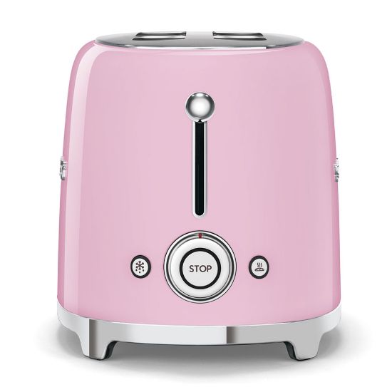 Picture of Smeg 2 Slice Toaster TSF01PKUK Pink