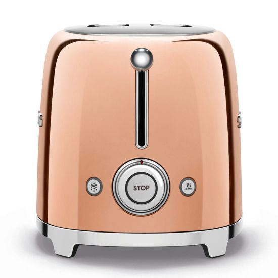 Picture of Smeg 2 Slice Toaster TSF01RGUK Rose Gold