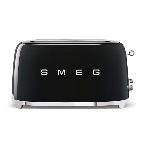 Picture of Smeg 4 Slice Toaster TSF02BLUK Black