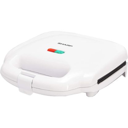 Picture of Sharp 2 slices Non stick Sandwich Maker, 700 W, White, KZ-SU11-W3