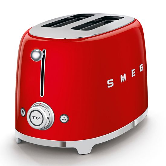 Picture of Smeg 2 Slice Toaster TSF01RDUK Red