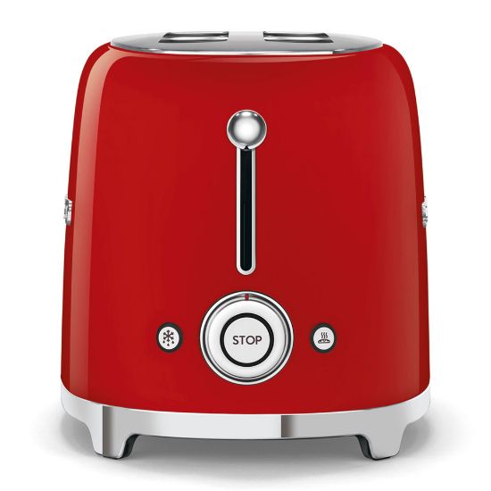 Picture of Smeg 2 Slice Toaster TSF01RDUK Red