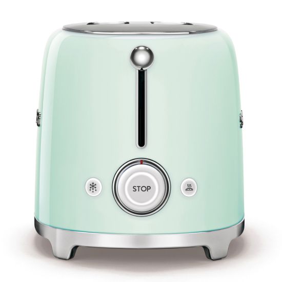 Picture of Smeg 2 Slice Toaster TSF01PGUK Green