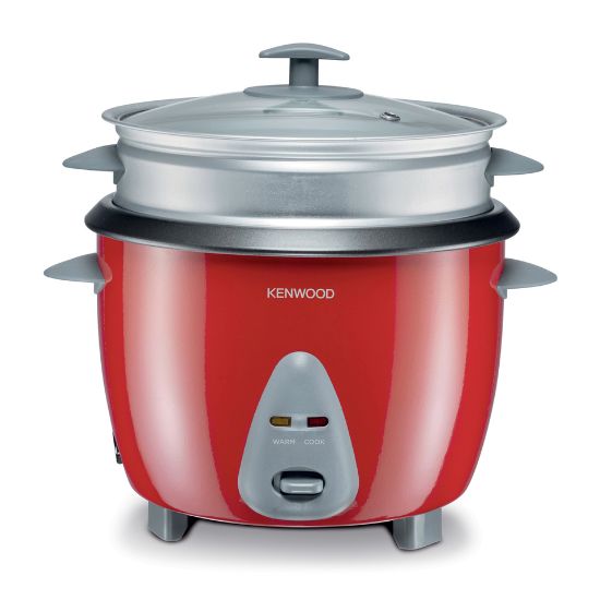 Picture of Kenwood Rice Cooker with Steamer, RED, 1.8LTR, RCM44.000RD