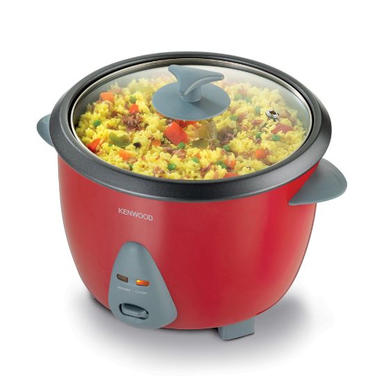 Picture of Kenwood Rice Cooker with Steamer, RED, 1.8LTR, RCM44.000RD