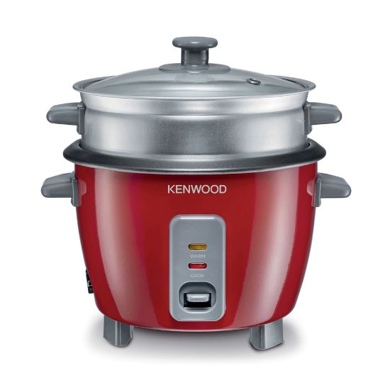 Picture of Kenwood 2 in 1 Rice Cooker with Steamer, RED, RCM30RD