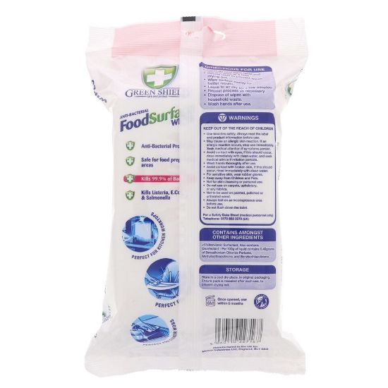 Picture of Green Shield Food Surface Wipes 70Pcs