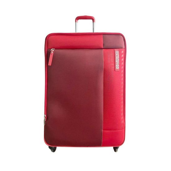 Picture of American Tourister Marina 4Wheel Soft Trolley 70cm Red