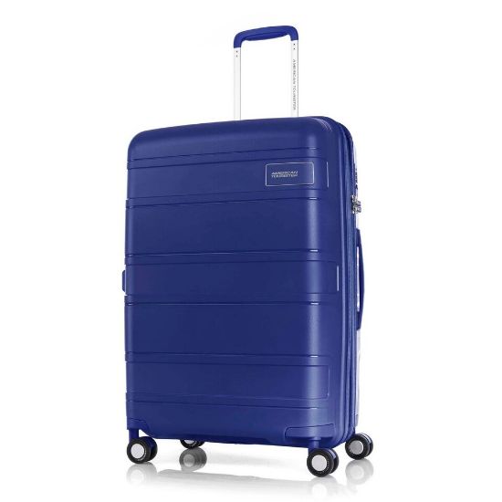 Picture of American Tourister Litevlo 4Wheel Hard Trolley 55cm Navy Blue