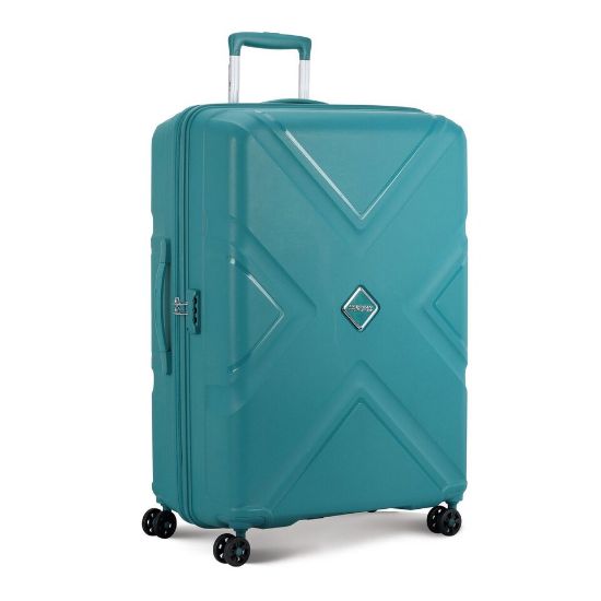 Picture of American Tourister Kross 4Wheel Hard Trolley 79cm Green Color