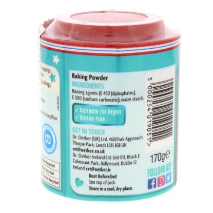 Picture of Dr.Oetker Baking Powder Gluten Free 170g(N)