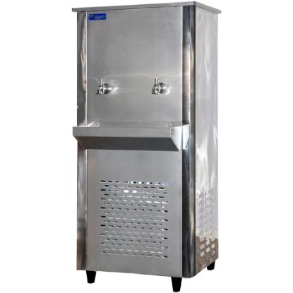 Picture of Super General 2 Tap 25 Gallons Water Cooler, Stainless Steel, SGCL32T2