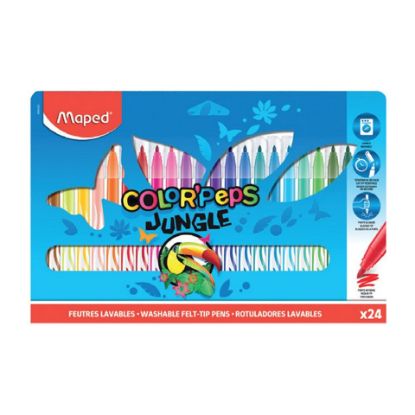 Picture of Maped Color'Peps Jungle felt tip pens 24pcs