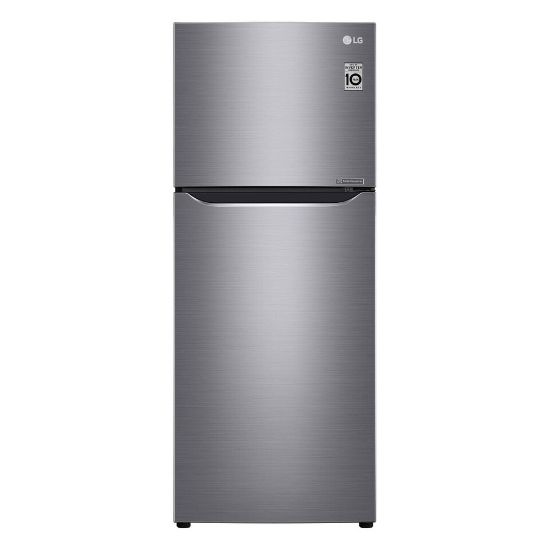 Picture of LG Double Door Refrigerator 234LTR, Smart Inverter Compressor, Multi Air Flow, Smart Diagnosis™, Platinum Silver, GR-C345SLBB