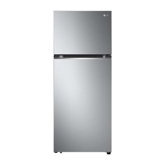 Picture of LG Double Door Refrigerator 375LTR, Door Cooling+, Multi Air Flow, Smart Diagnosis, Platinum Silver, GN-B482PLGB