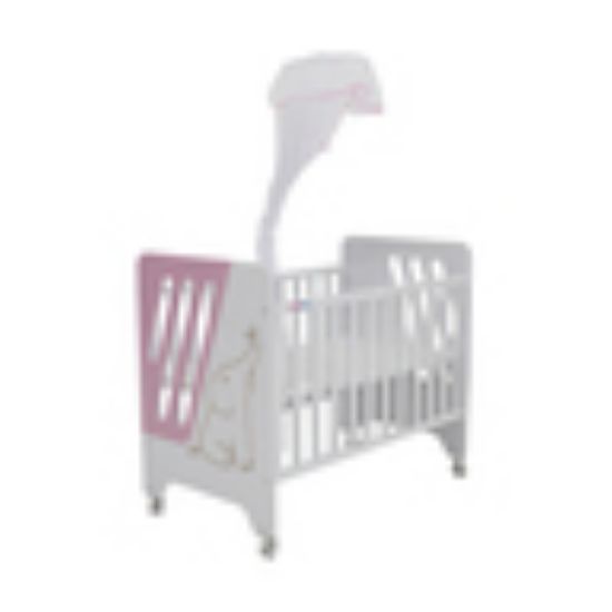 Picture of First Step Baby Bed P-505-Z Pink