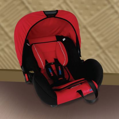 Picture of First Step Baby Carry Cot RA-A Red-Black