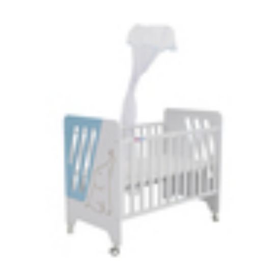 Picture of First Step Baby Bed P-505-Z Blue