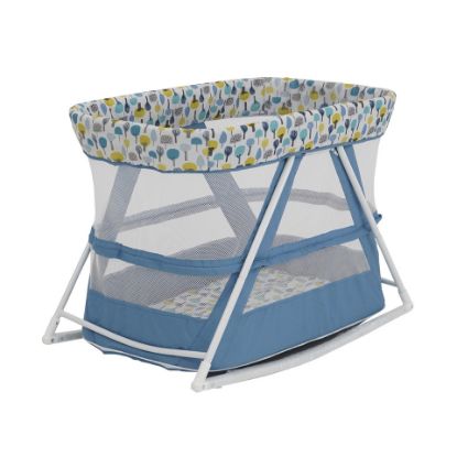 Picture of First Step Travel Cot 2-in-1 P-030 Blue