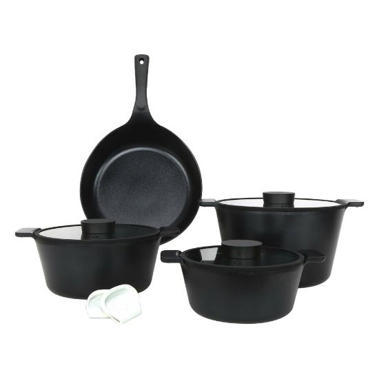 Picture of Neoflam Cast Aluminium Cookware Set 8pcs Vulcan