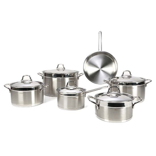 Picture of Vivaldi Stainless Steel Cookware Set ANKA 11pcs