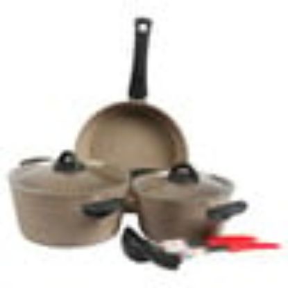 Picture of Gigilli Granite Cookware 7pcs 1068 Beige