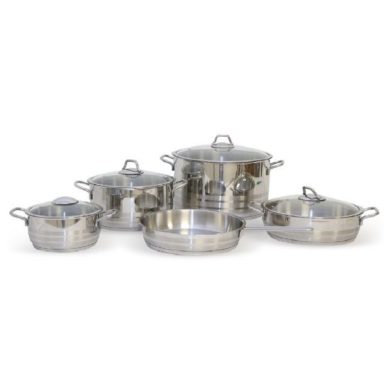 Picture of Vivaldi Asya Stainless Steel Cookware Set 9Pcs