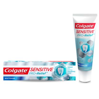 Picture of Colgate Fluoride Toothpaste Sensitive Pro-Relief Whitening 75ml