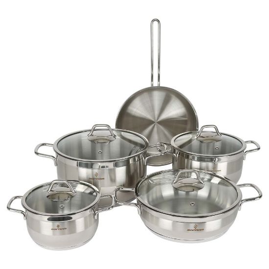 Picture of Sofram Stainless Steel Cookware Set 9pcs