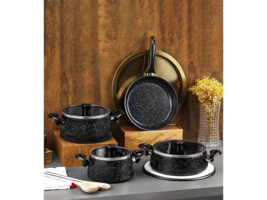 Picture of Tac Granite Cookware Set 7pcs Assorted Color