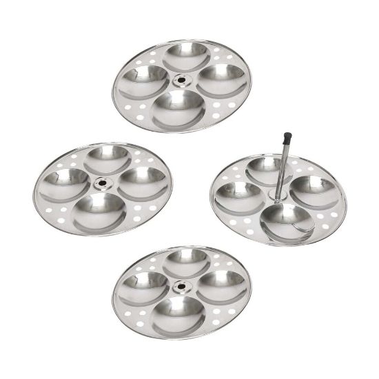 Picture of Chefline Stainless Steel Idli Stand, 4 Plates