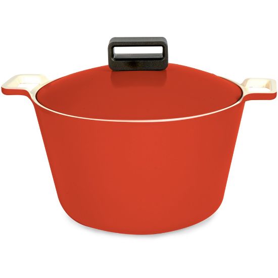 Picture of Neoflam Cube Die-Casted Deep Casserole 26cm Assorted Colors