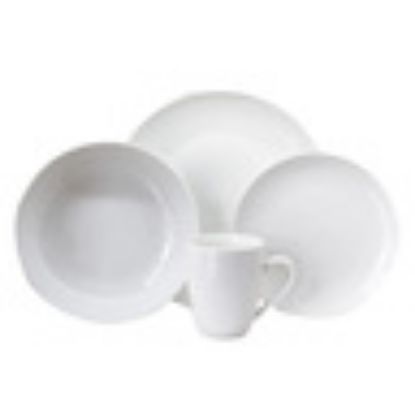 Picture of Home Porcelain Dinner Set 16pcs SUN01 White