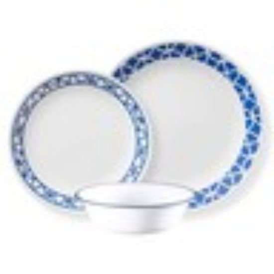 Picture of Corelle Dinner Set 12pcs Cobalt Circles 1147159