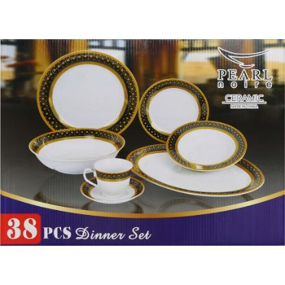 Picture of Pearl Noire Dinner Set 38pcs BAOYE216 GL