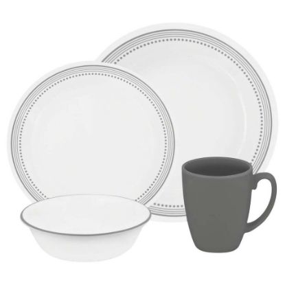 Picture of Corelle Classic Dinner Set 16pcs Mystic Grey 1119398