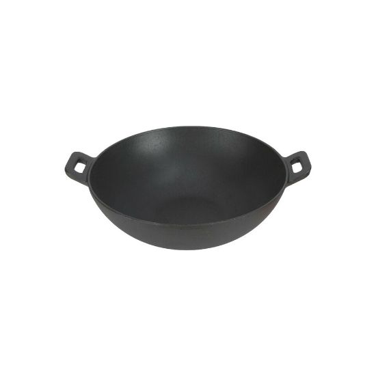 Picture of Chefline Cast Iron Wok 24cm SSR059