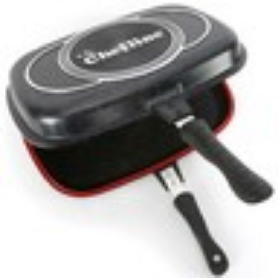 Picture of Chefline Black Marble Double Side Pan 36cm