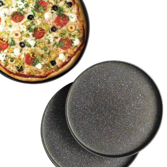 Picture of Gigilli Granite Pizza Tray Set 26cm + 28cm + 30cm